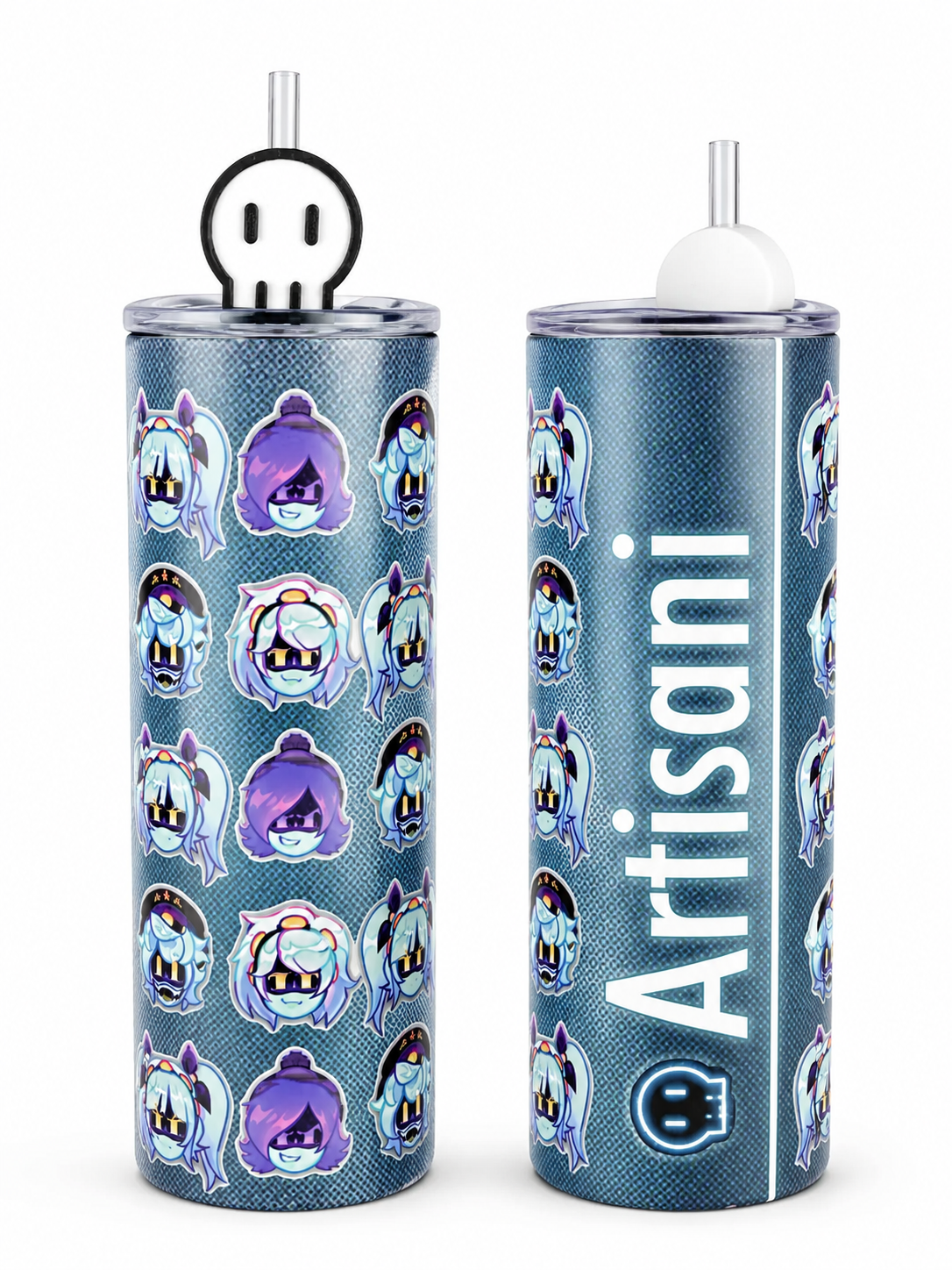 Murder Drone Tumbler- Uzi, N,J,V characters- Anime Fandom- Personalized