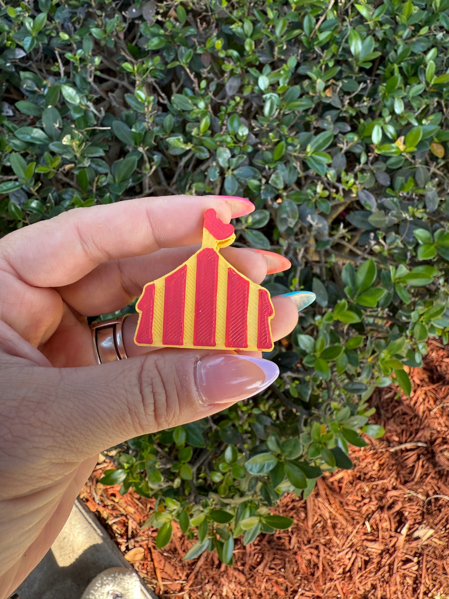 Digital Circus Tent Straw Topper - Digital Circus Straw Topper - TADC Straw Topper- Digital Circus Tumbler Accessories