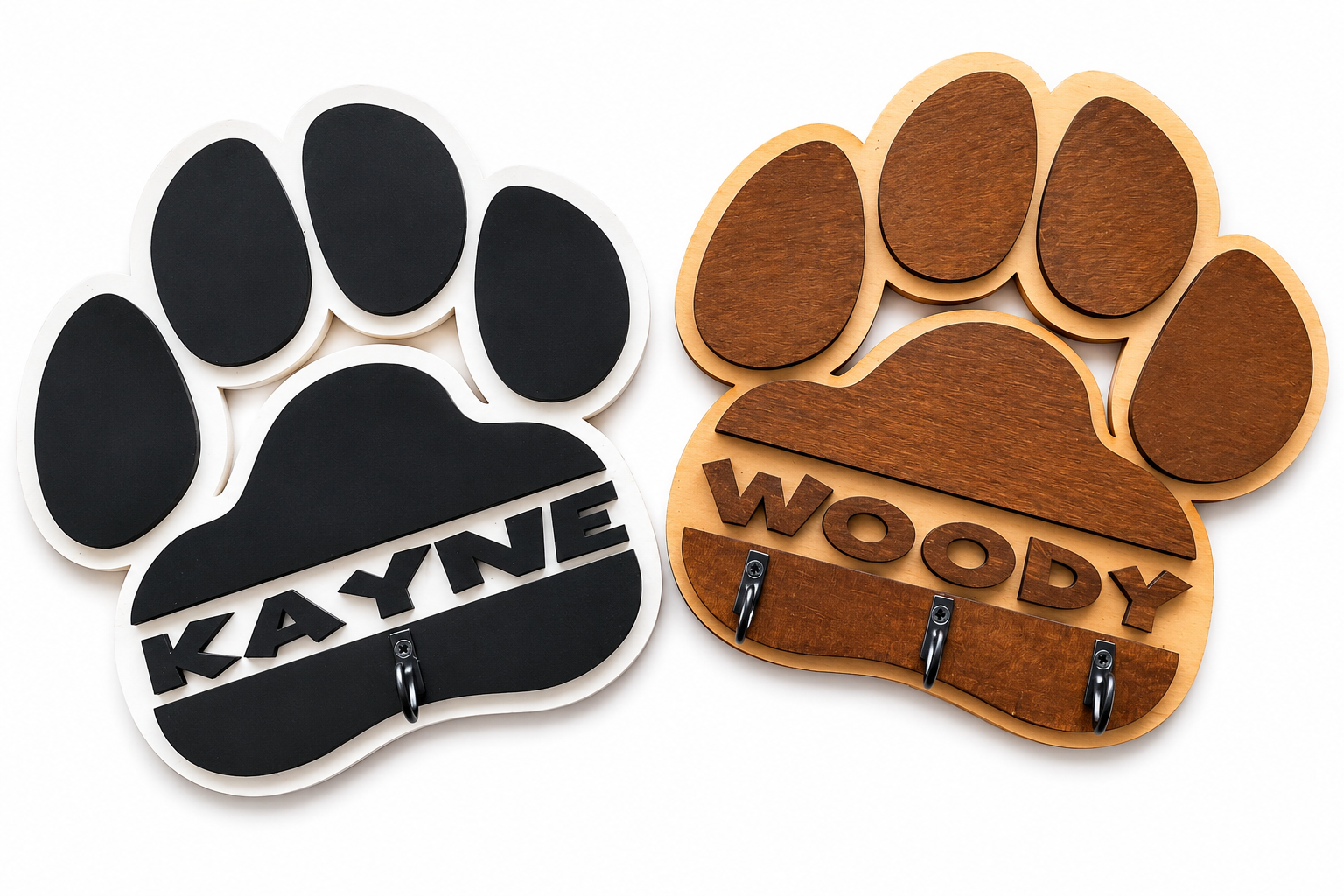 Dog Paw Leash Holder