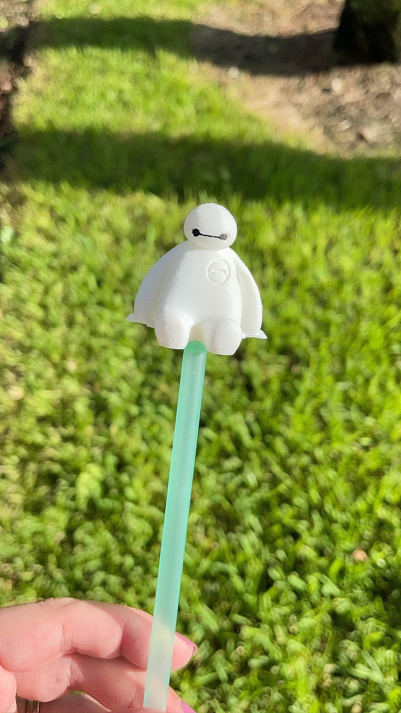 Baymax Straw Topper - Disney Straw Topper - Straw Topper - Straw Buddy - Tumbler Accessories -Big Hero 6